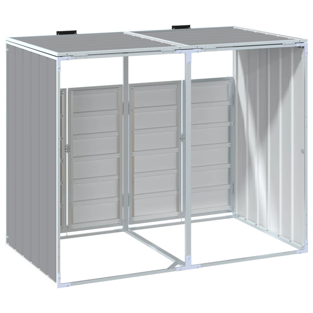 Mülltonnenbox für Tonnen Stahl Mülltonnenverkleidung Aufbewahrungsbox Müllbox - Bild 74 von 133