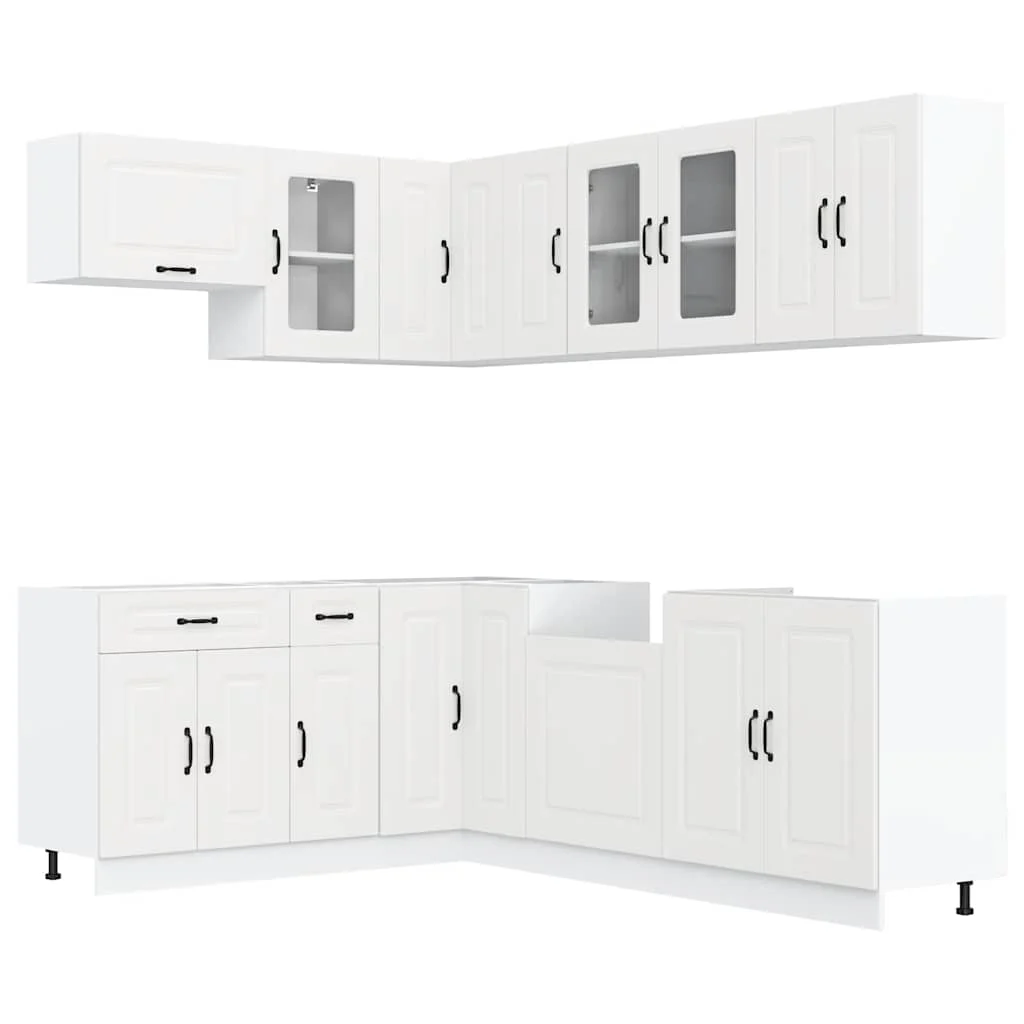 11-tlg. Küchenschrank Set Küchenzeile Hängeschrank Unterschrank Küchenmodule - Bild 7 von 65