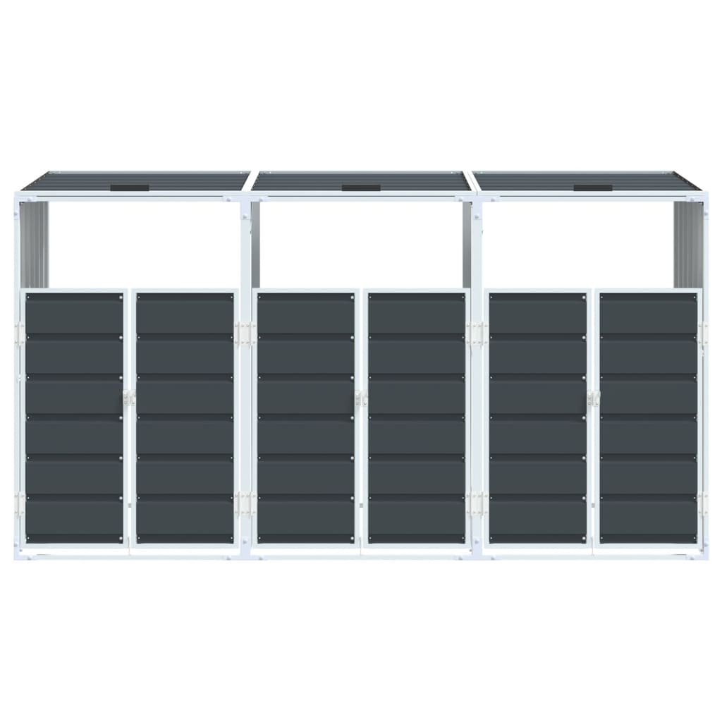Mülltonnenbox für Tonnen Stahl Mülltonnenverkleidung Aufbewahrungsbox Müllbox - Bild 17 von 133