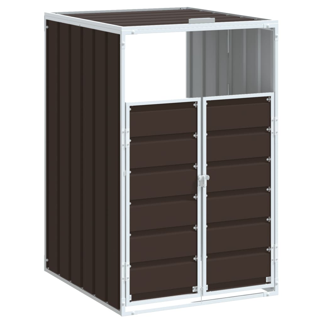 Mülltonnenbox für Tonnen Stahl Mülltonnenverkleidung Aufbewahrungsbox Müllbox - Bild 91 von 133