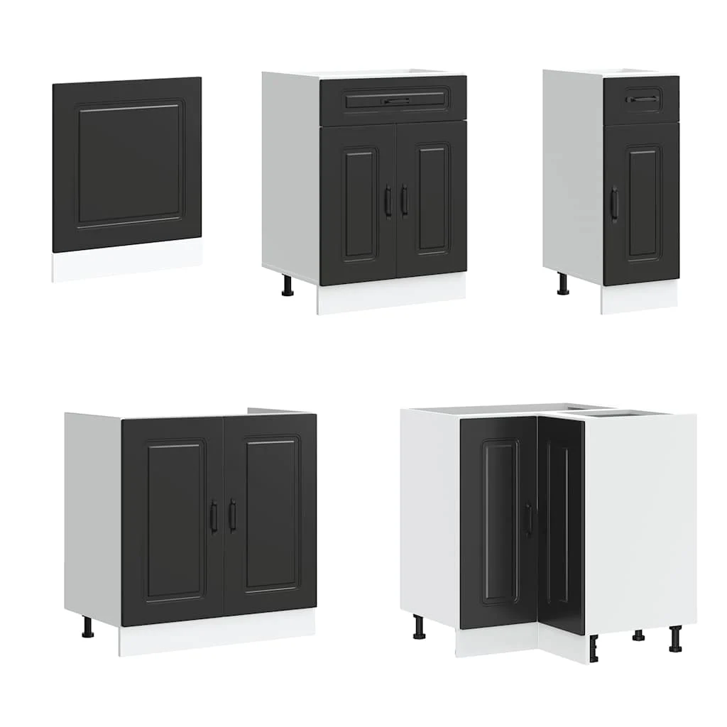 11-tlg. Küchenschrank Set Küchenzeile Hängeschrank Unterschrank Küchenmodule - Bild 16 von 65