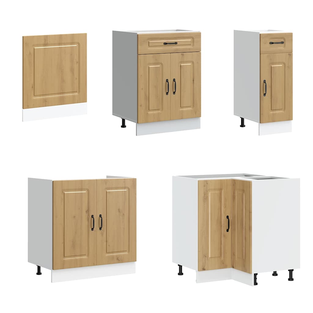 11-tlg. Küchenschrank Set Küchenzeile Hängeschrank Unterschrank Küchenmodule - Bild 63 von 65
