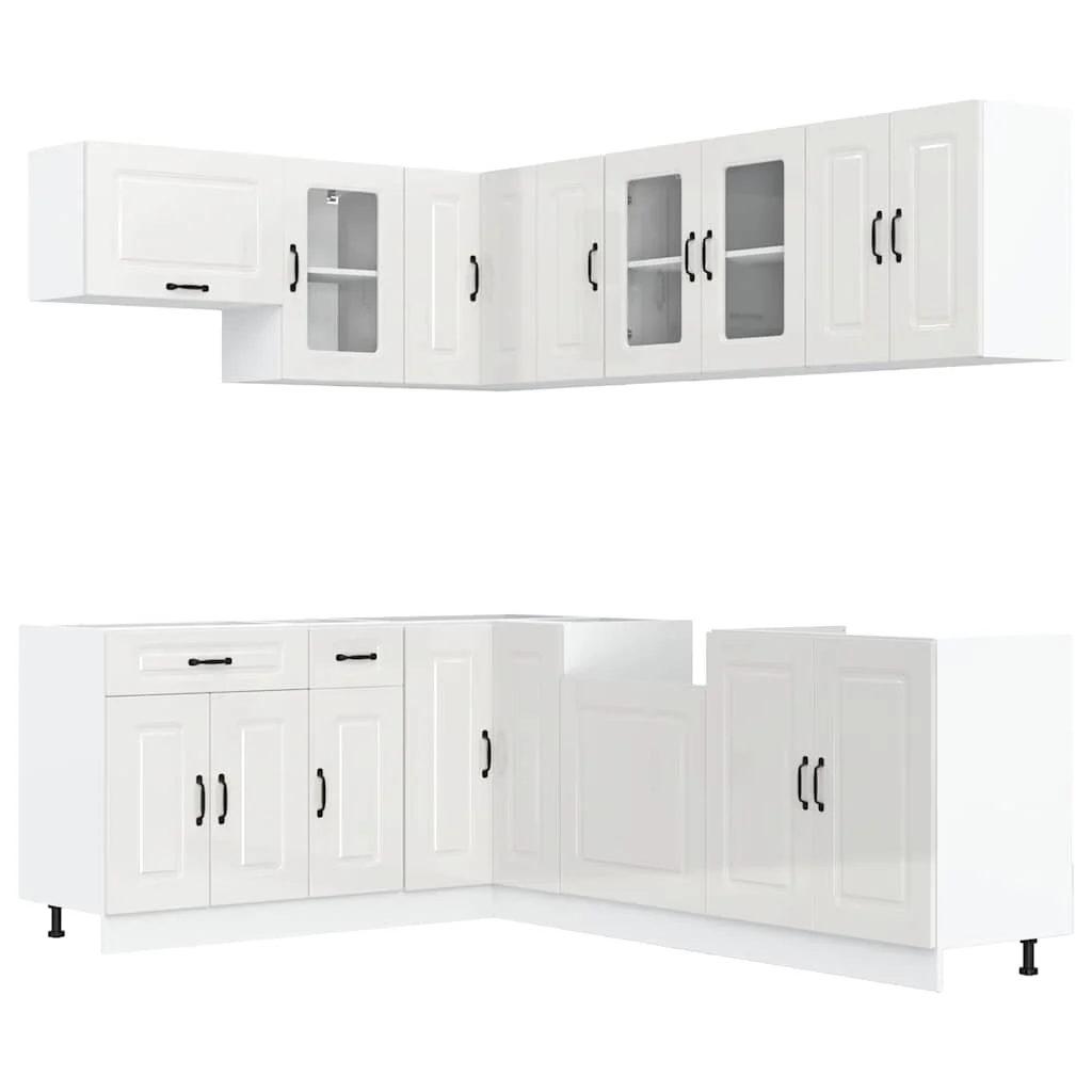 11-tlg. Küchenschrank Set Küchenzeile Hängeschrank Unterschrank Küchenmodule - Bild 18 von 65