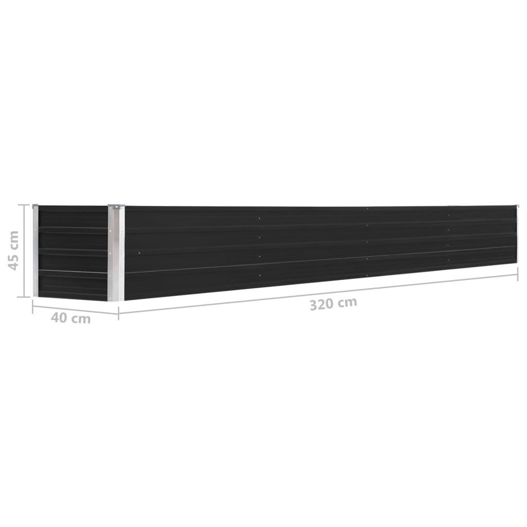 Metall Hochbeet Pflanzbeet Gemüsebeet Pflanzkasten Stahl Beet Blumenbeet Garten - Bild 104 von 177