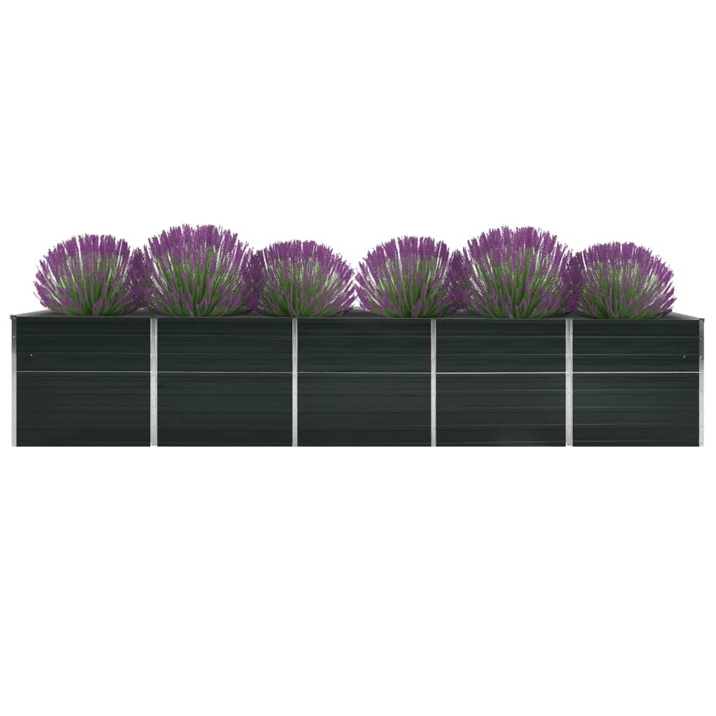 Metall Hochbeet Pflanzbeet Gemüsebeet Pflanzkasten Stahl Beet Blumenbeet Garten - Bild 133 von 177
