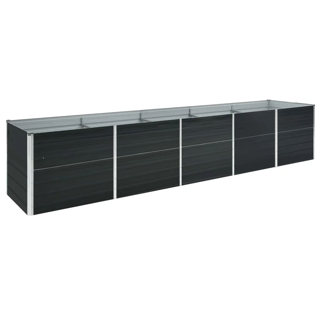 Metall Hochbeet Pflanzbeet Gemüsebeet Pflanzkasten Stahl Beet Blumenbeet Garten - Bild 127 von 177