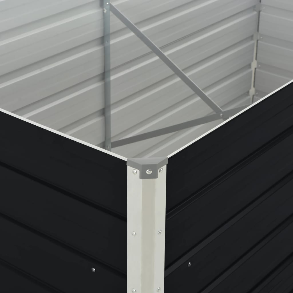 Metall Hochbeet Pflanzbeet Gemüsebeet Pflanzkasten Stahl Beet Blumenbeet Garten - Bild 75 von 177
