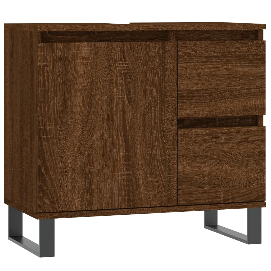 Badezimmerschrank Badschrank Waschbeckenunterschrank Badmöbel Mehrere Farben - Bild 29 von 33