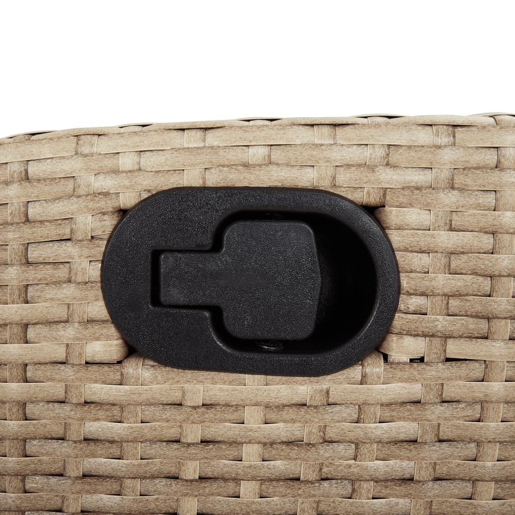 Poly Rattan Gartensessel mit Kissen Verstellbar Gartenstuhl Sessel Stuhl Stühle - Bild 56 von 77