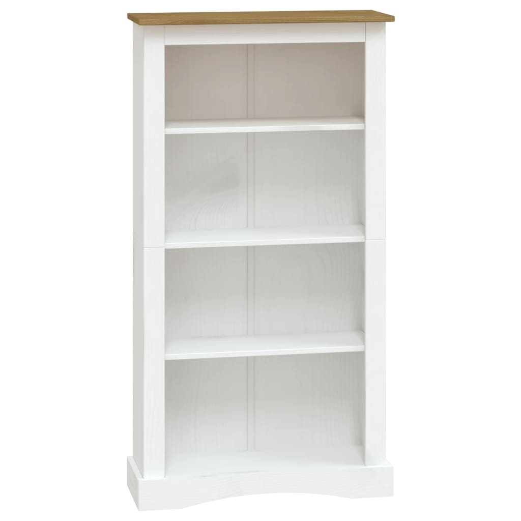Rustic Mexican Pine Wood Corona Waxed Furniture Home White Body and Brown Top - Picture 65 of 87