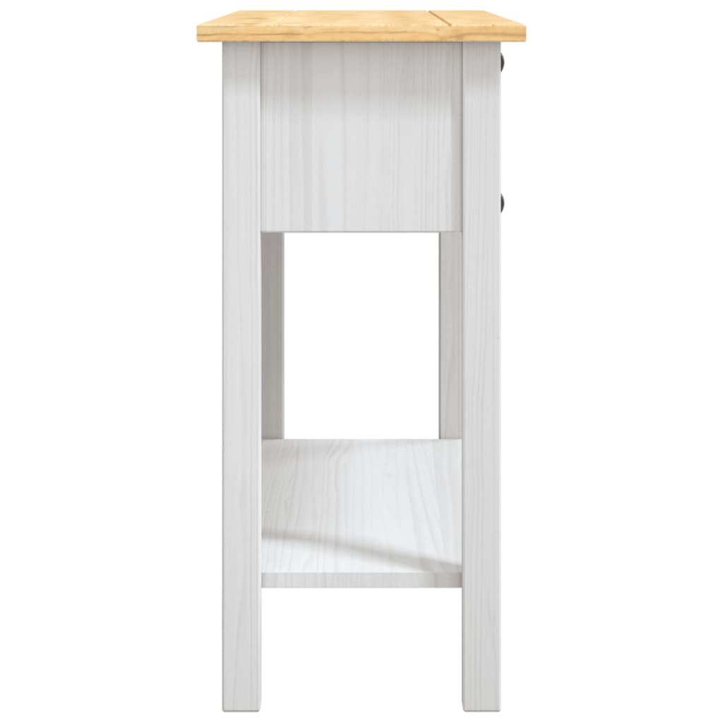 Rustic Mexican Pine Wood Corona Waxed Furniture Home White Body and Brown Top - Picture 77 of 87
