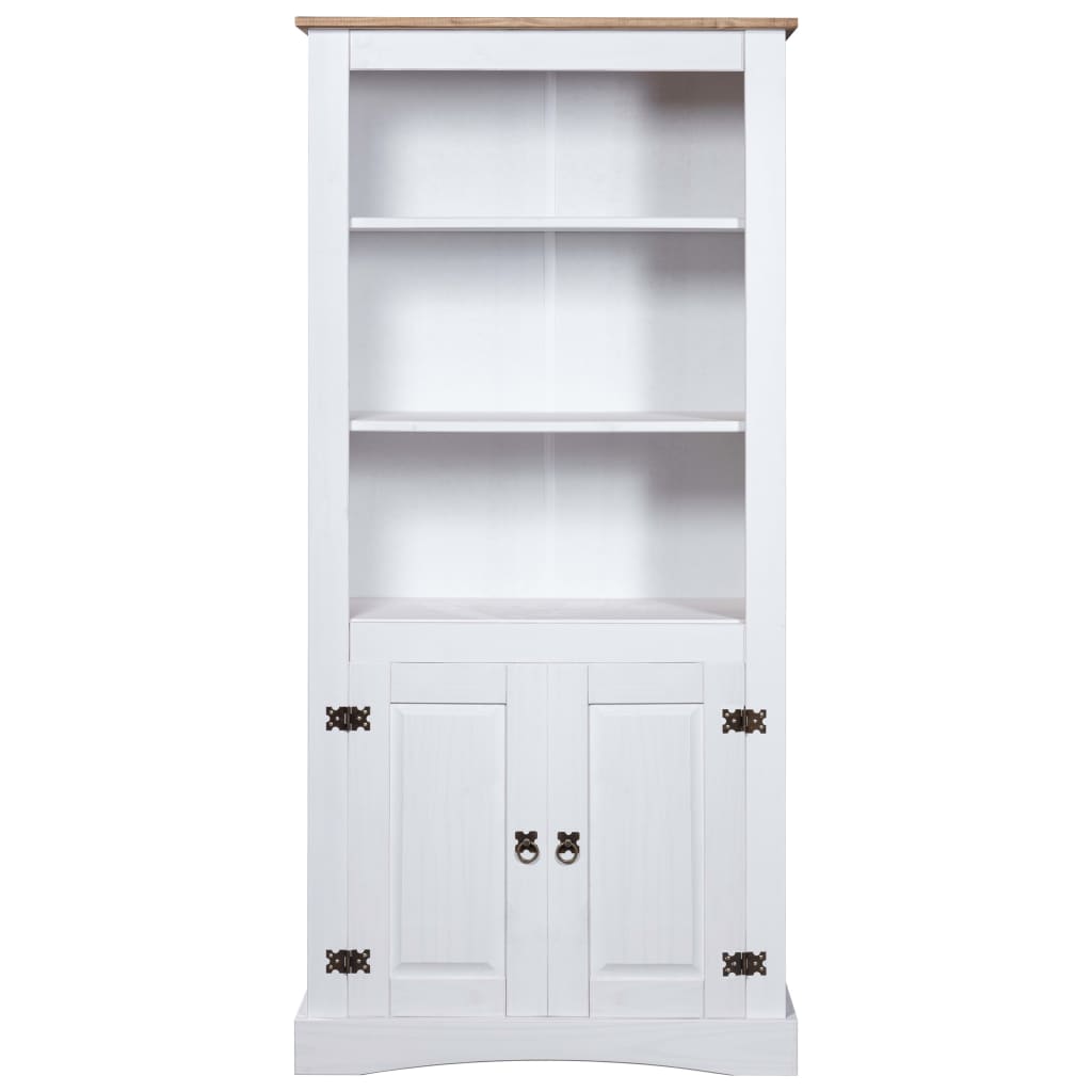 Rustic Mexican Pine Wood Corona Waxed Furniture Home White Body and Brown Top - Picture 21 of 87