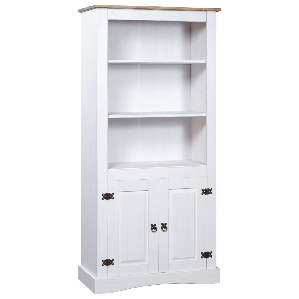Rustic Mexican Pine Wood Corona Waxed Furniture Home White Body and Brown Top - Picture 20 of 87