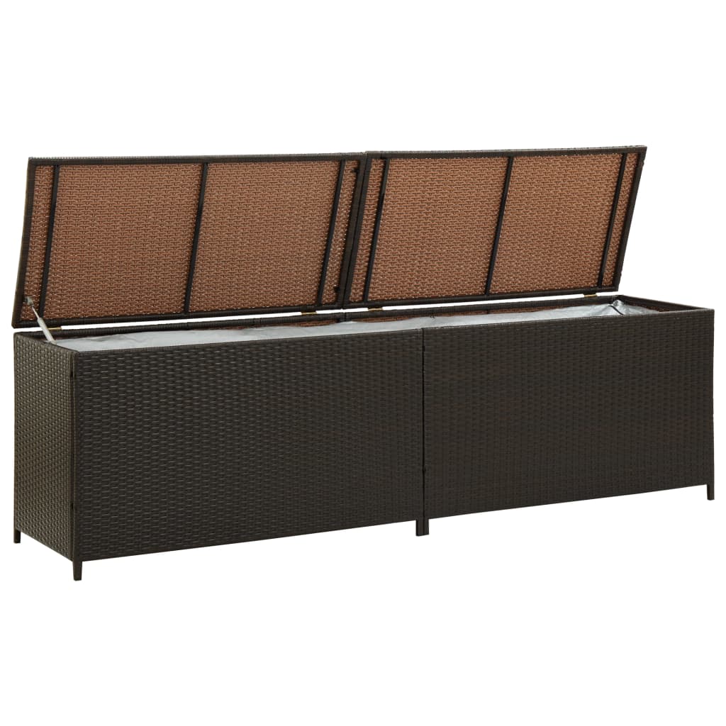 Poly Rattan Gartentruhe Auflagenbox Kissenbox Gartenbox Aufbewahrungsbox Truhe - Bild 89 von 95