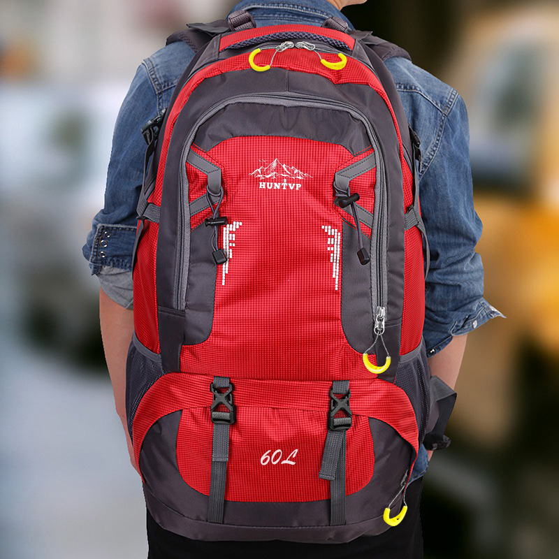 40L 60L Herren Damen Rucksack Wasserdicht Wanderrucksack Trekking Reiserucksack - Bild 31 von 75