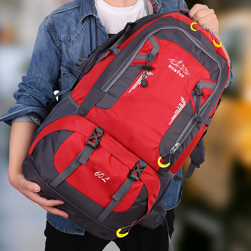 40L 60L Herren Damen Rucksack Wasserdicht Wanderrucksack Trekking Reiserucksack - Bild 34 von 75