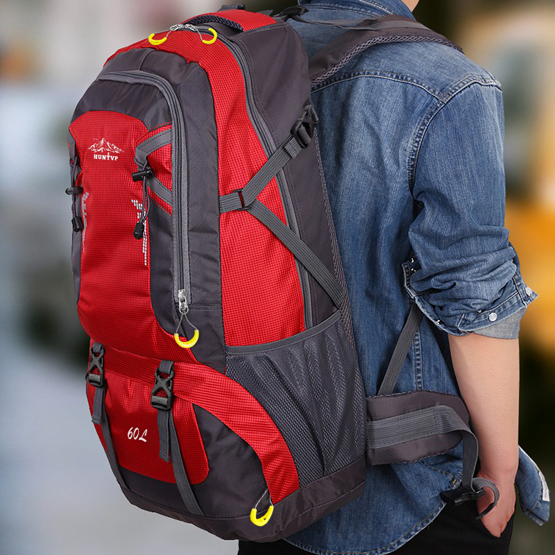 40L 60L Herren Damen Rucksack Wasserdicht Wanderrucksack Trekking Reiserucksack - Bild 30 von 75
