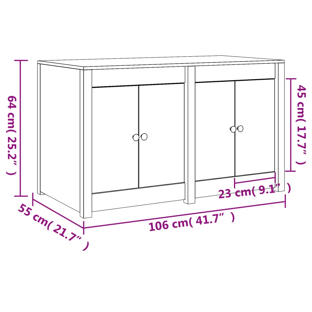 Outdoor-Küchenschrank Gartenschrank Küchenzeile Massivholz Balkon Schrank - Bild 52 von 104