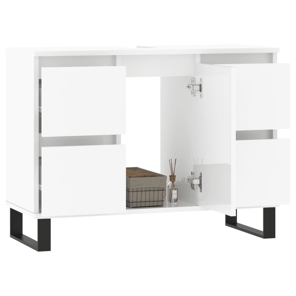 Badezimmerschrank Waschbeckenunterschrank Badschrank mehrere Auswahl 80x33x60 cm - Bild 22 von 66