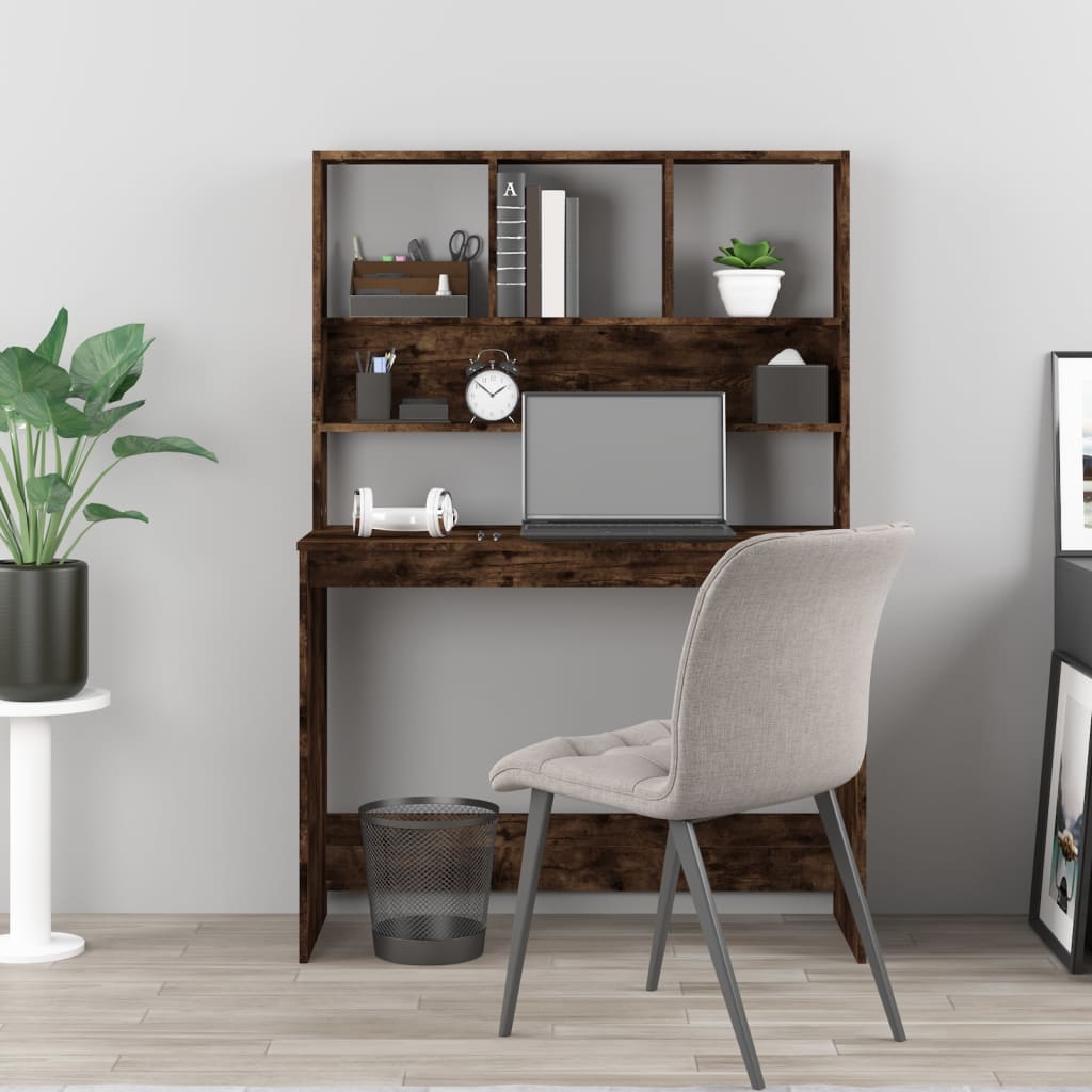 Schreibtisch mit Regal Computertisch Arbeitstisch Bürotisch PC Tisch Laptoptisch - Bild 42 von 60