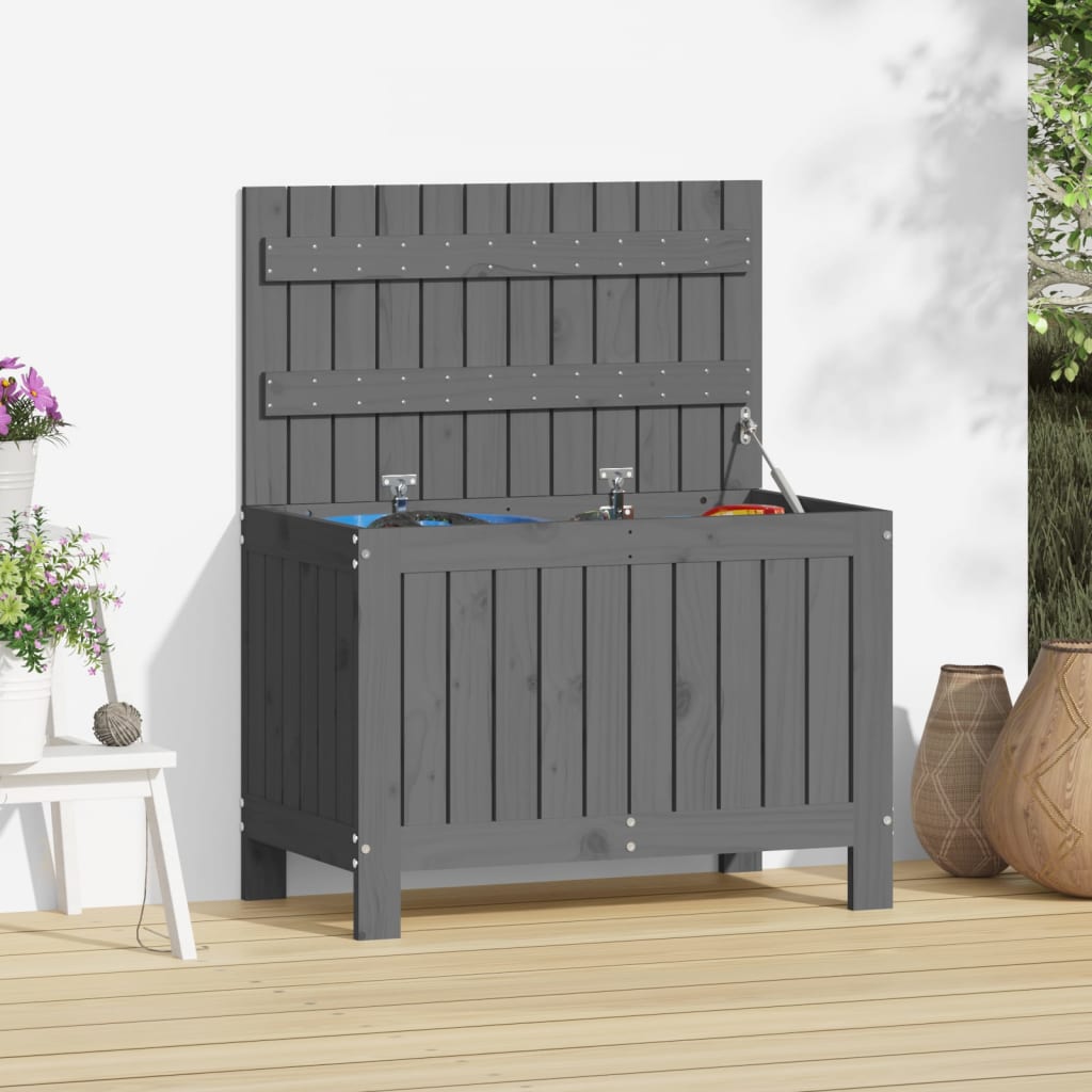 Gartentruhe Kissenbox Gartenbox Auflagenbox Massivholz Kiefer Kiste Kissentruhe - Bild 23 von 71