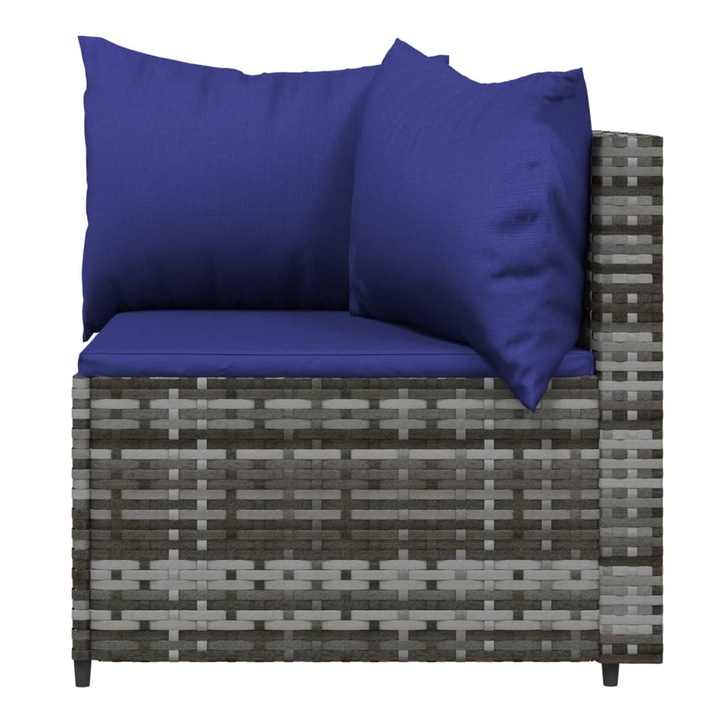 Garten Lounge Set mit Kissen Gartensofa Ecksofa Gartenmöbel Poly Rattan - Bild 21 von 106