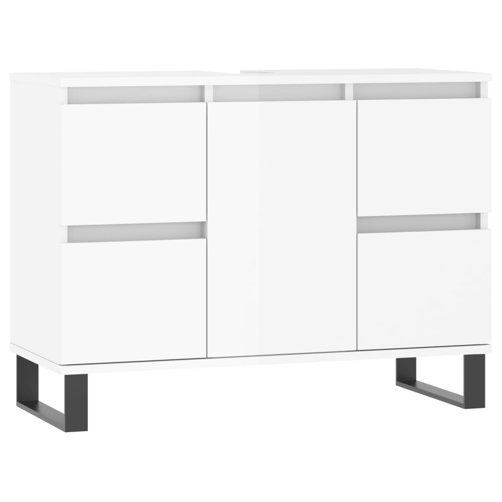 Badezimmerschrank Waschbeckenunterschrank Badschrank mehrere Auswahl 80x33x60 cm - Bild 21 von 66