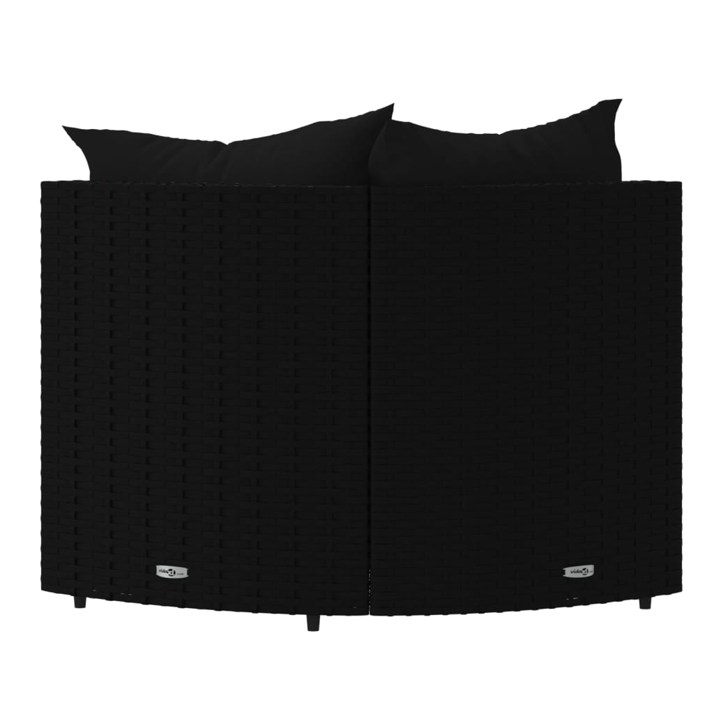 Garten Lounge Set mit Kissen Gartensofa Ecksofa Gartenmöbel Poly Rattan - Bild 67 von 106