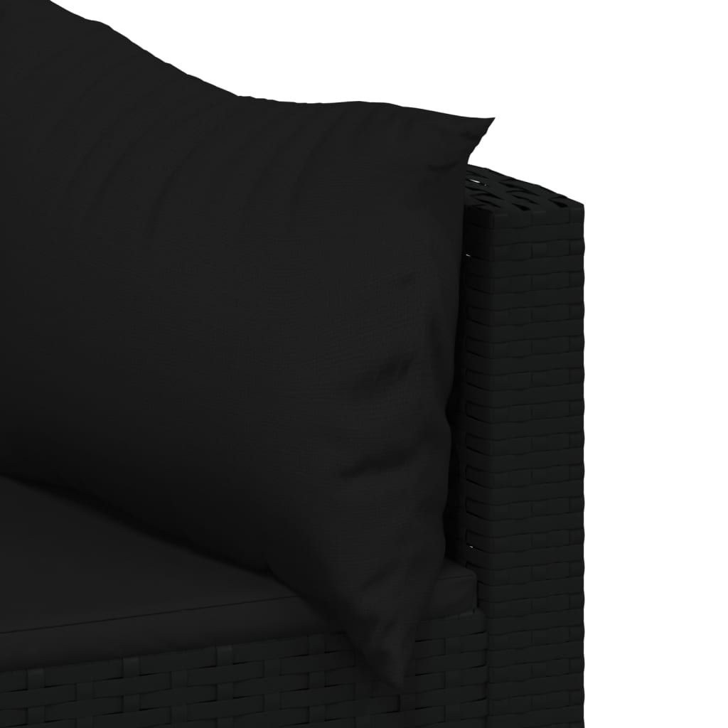 Garten Lounge Set mit Kissen Gartensofa Ecksofa Gartenmöbel Poly Rattan - Bild 71 von 106