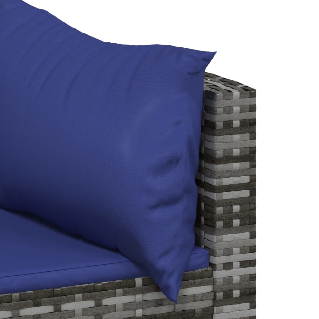Garten Lounge Set mit Kissen Gartensofa Ecksofa Gartenmöbel Poly Rattan - Bild 23 von 106