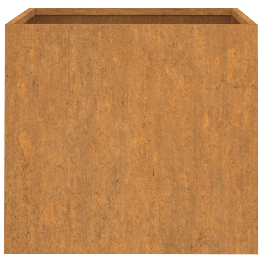 Metall Pflanzkübel Blumenkasten Hochbeet Gemüsebeet Blumenbeet Stahl Beet Garten - Bild 16 von 93
