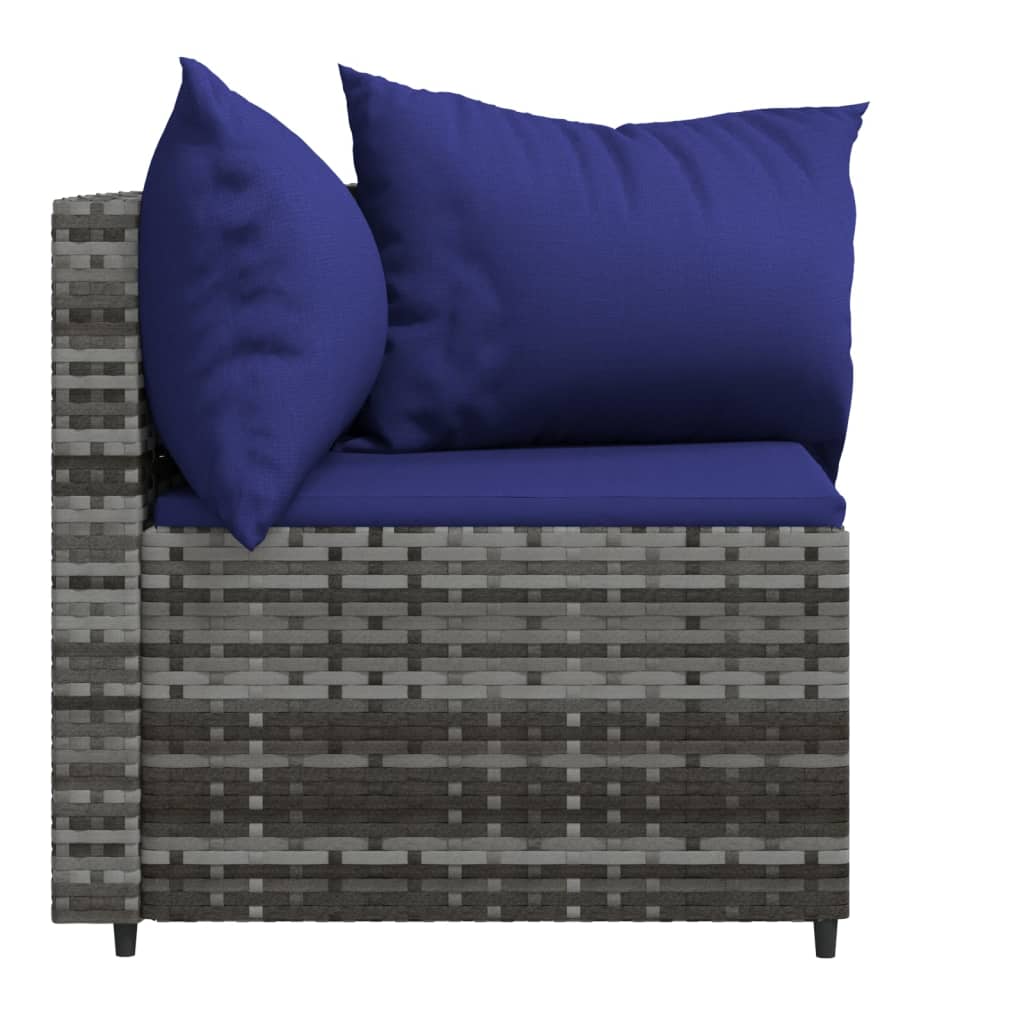 Garten Lounge Set mit Kissen Gartensofa Ecksofa Gartenmöbel Poly Rattan - Bild 22 von 106