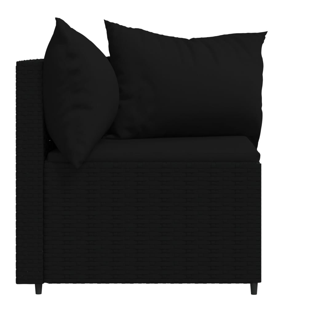 Garten Lounge Set mit Kissen Gartensofa Ecksofa Gartenmöbel Poly Rattan - Bild 70 von 106