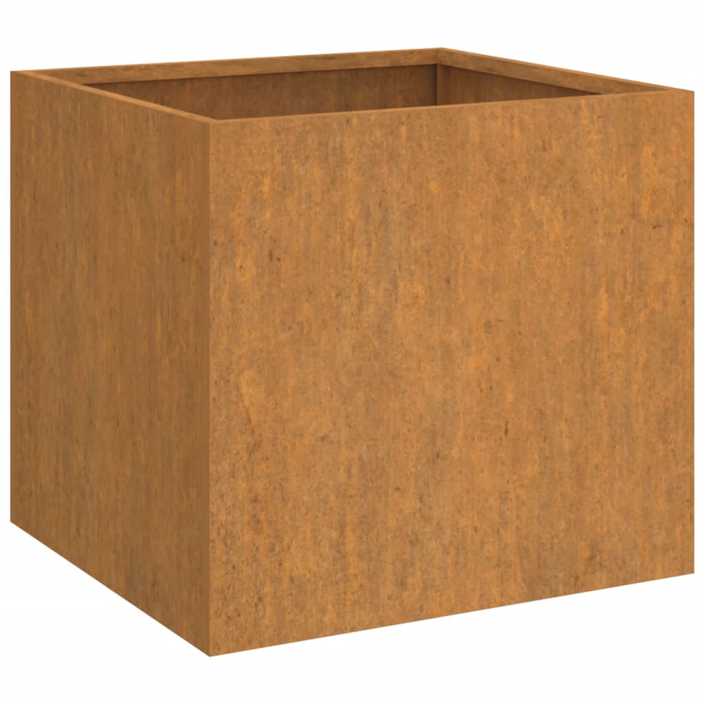 Metall Pflanzkübel Blumenkasten Hochbeet Gemüsebeet Blumenbeet Stahl Beet Garten - Bild 13 von 93