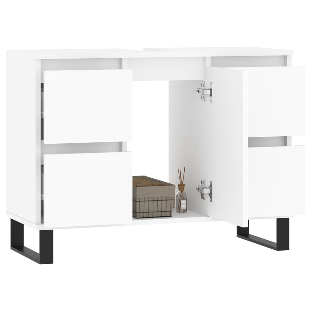 Badezimmerschrank Waschbeckenunterschrank Badschrank mehrere Auswahl 80x33x60 cm - Bild 10 von 66