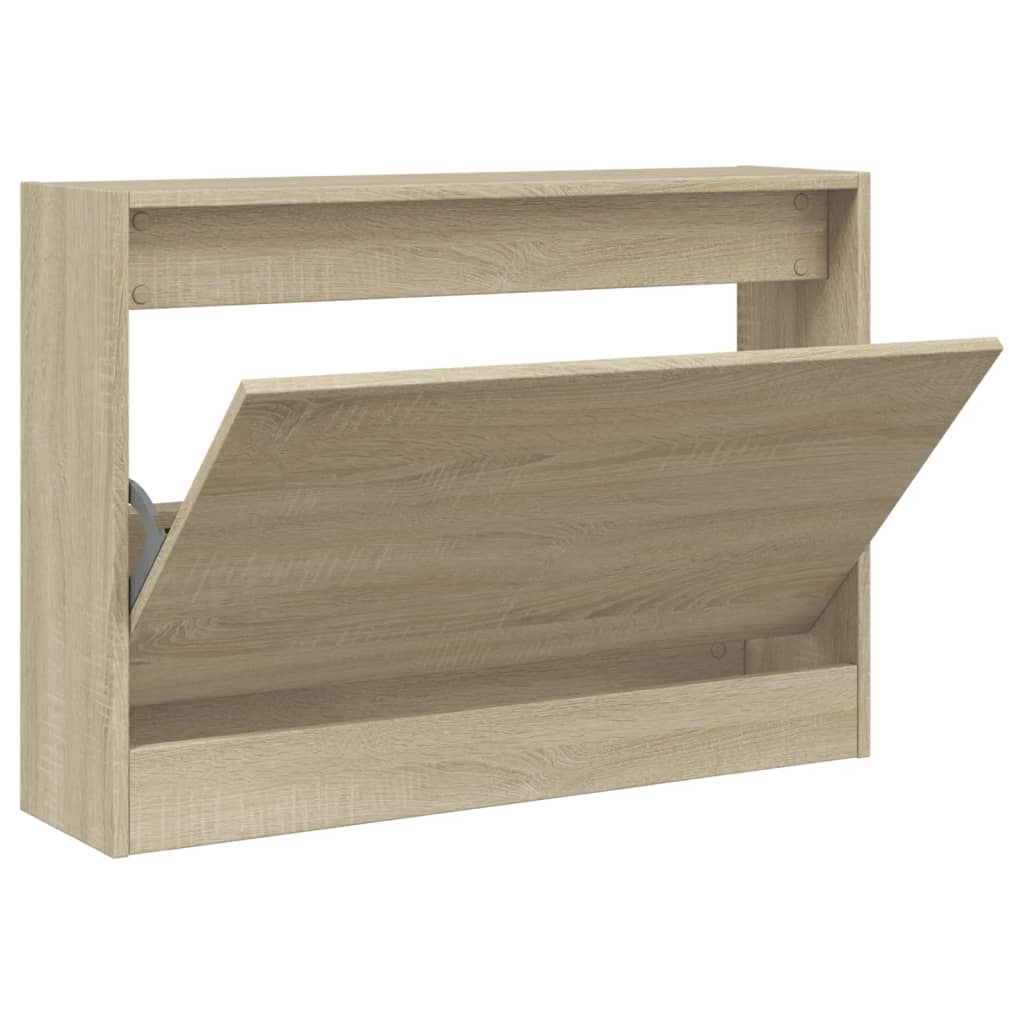 Schuhschrank mit 1/2/3/4 Klappen Schuhkipper Schuhregal Schuhkommode Schuhablage - Bild 75 von 145
