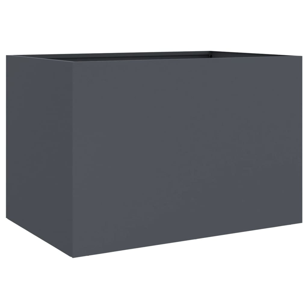 Metall Pflanzkübel Blumenkasten Hochbeet Gemüsebeet Blumenbeet Stahl Beet Garten - Bild 55 von 93