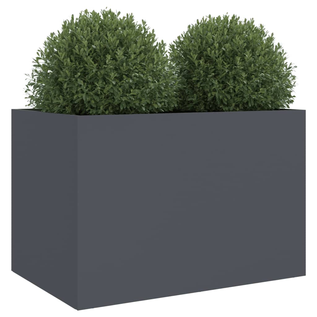 Metall Pflanzkübel Blumenkasten Hochbeet Gemüsebeet Blumenbeet Stahl Beet Garten - Bild 52 von 93