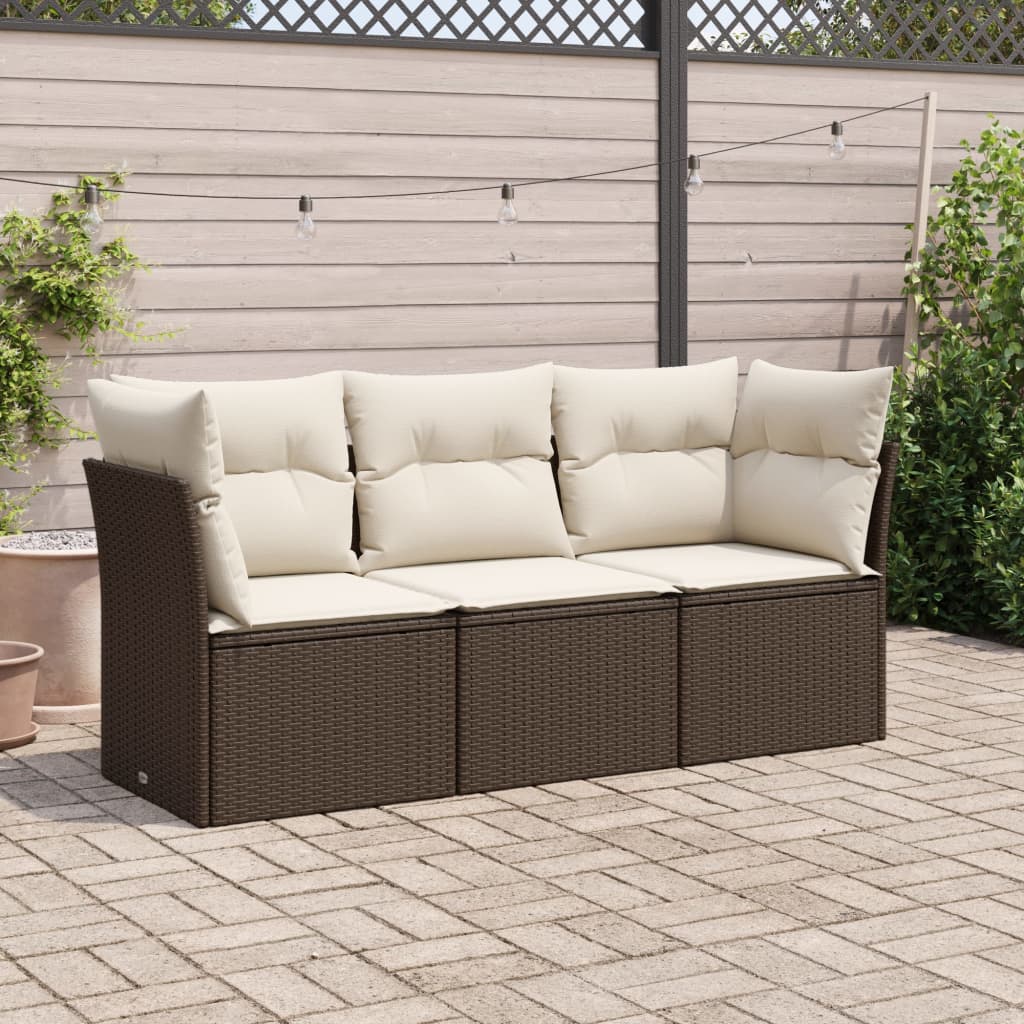 Garden Sofas Terrassenmöbel Lounge Set Balkon Garten-Sofagarnitur mit Kissen Neu - Bild 30 von 30