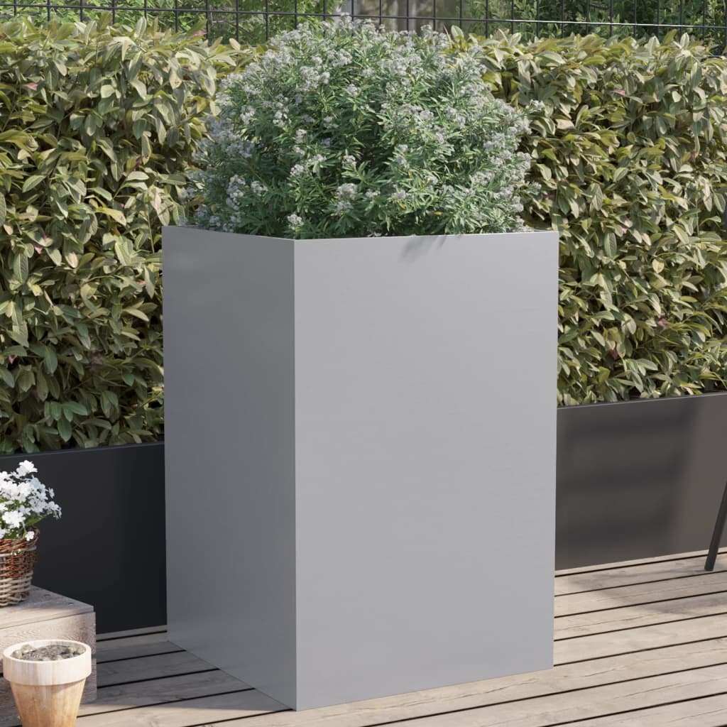Metall Pflanzkübel Blumenkasten Hochbeet Gemüsebeet Blumenbeet Stahl Beet Garten - Bild 83 von 93