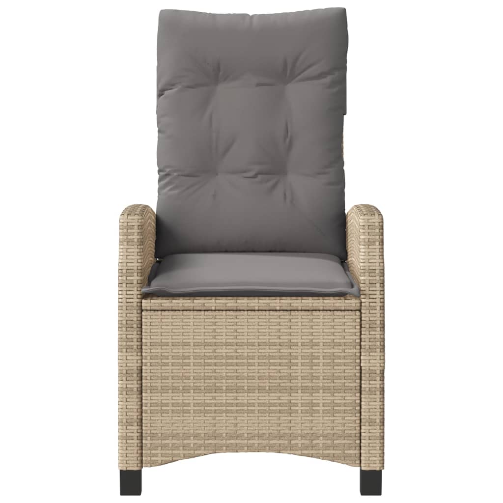Poly Rattan Gartensessel mit Kissen Verstellbar Gartenstuhl Sessel Stuhl Stühle - Bild 62 von 77