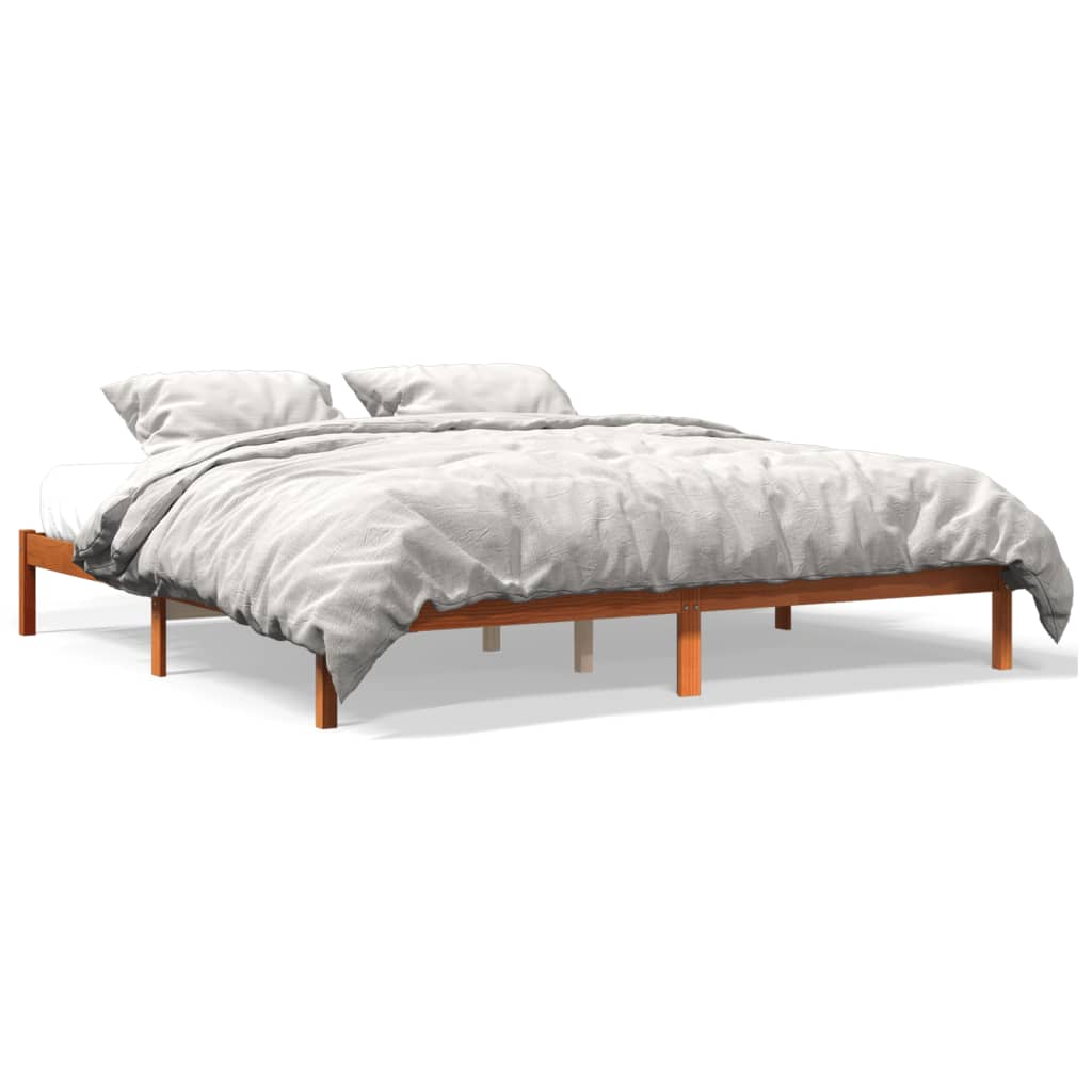 Massivholzbett Holzbett Bett Doppelbett Einzelbett Bettgestell Bett 75-200cm - Bild 47 von 52