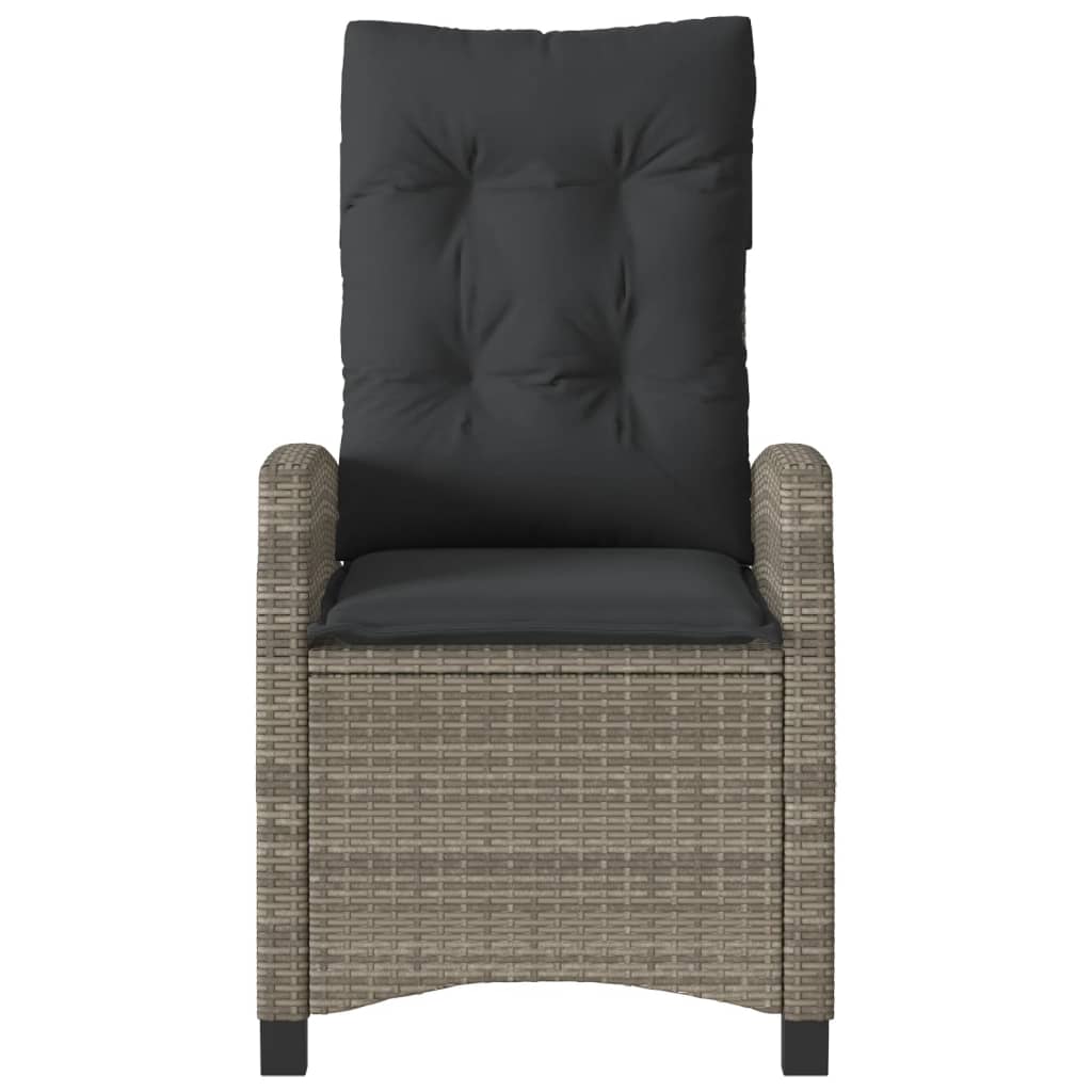 Poly Rattan Gartensessel mit Kissen Verstellbar Gartenstuhl Sessel Stuhl Stühle - Bild 42 von 77