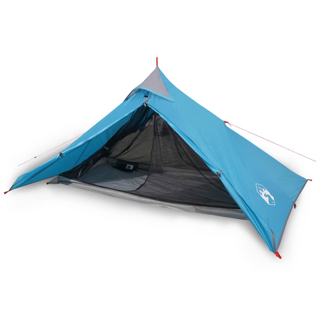 Tipi-Campingzelt 1 Person Kuppelzelt Wanderzelt Picknick Outdoor Wasserdicht - Bild 23 von 43