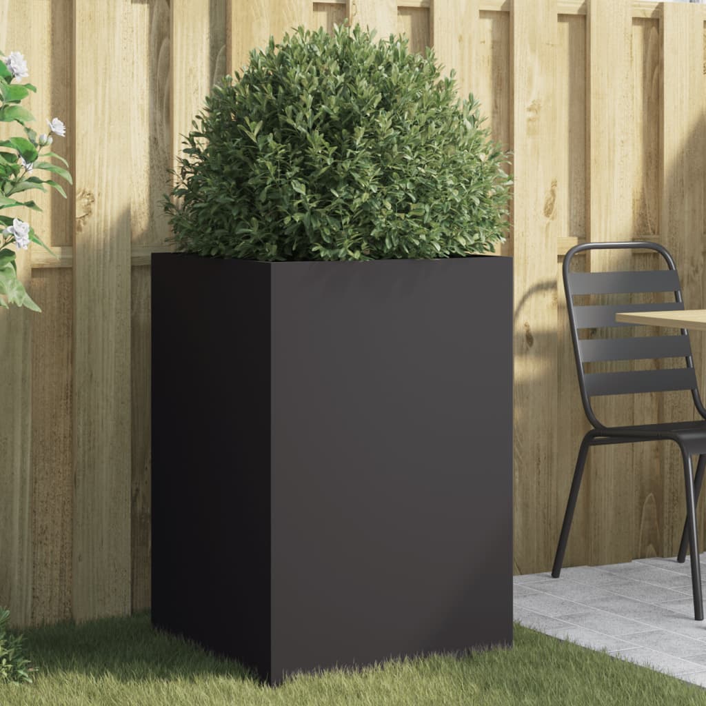 Metall Pflanzkübel Blumenkasten Hochbeet Gemüsebeet Blumenbeet Stahl Beet Garten - Bild 26 von 93