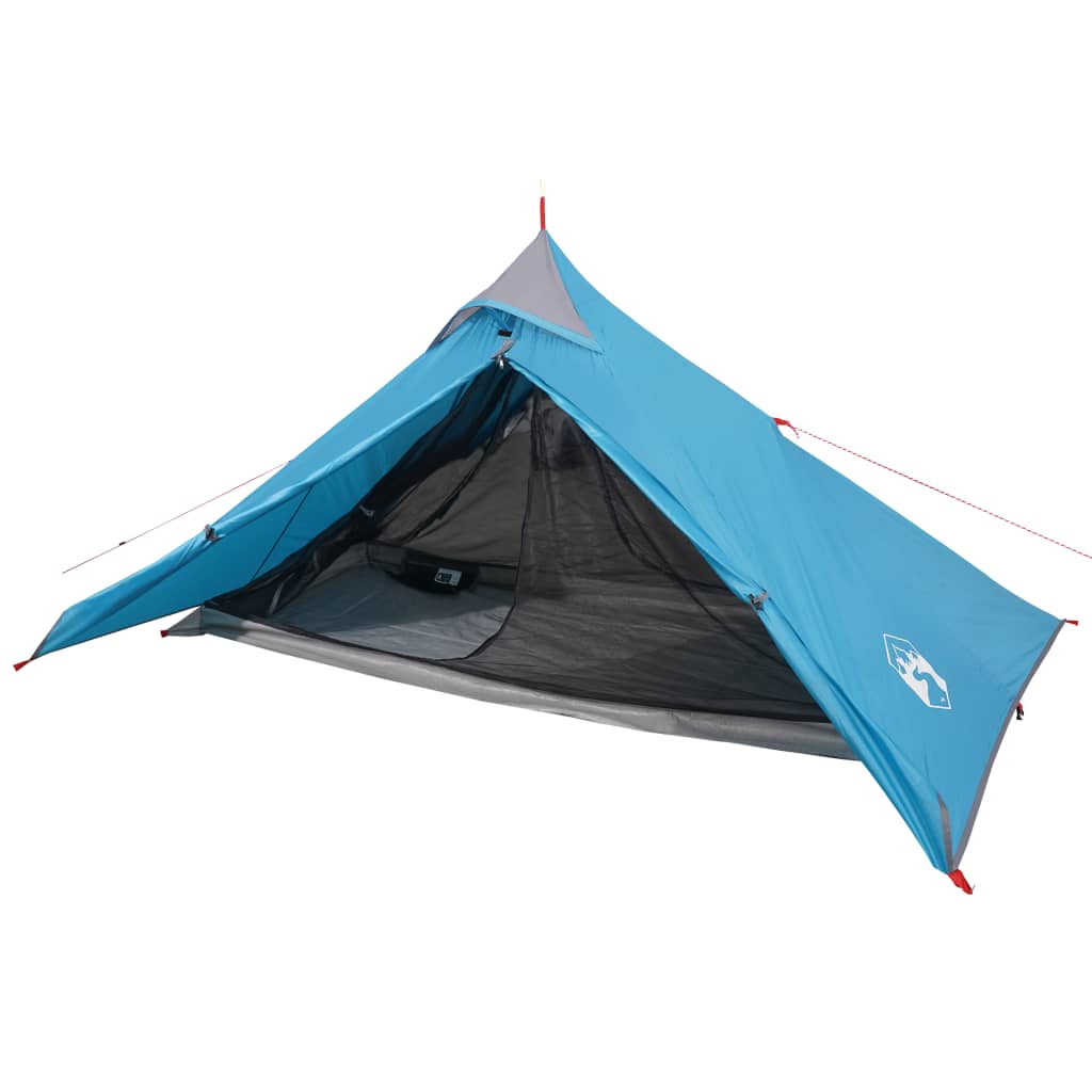 Tipi-Campingzelt 1 Person Kuppelzelt Wanderzelt Picknick Outdoor Wasserdicht - Bild 29 von 43