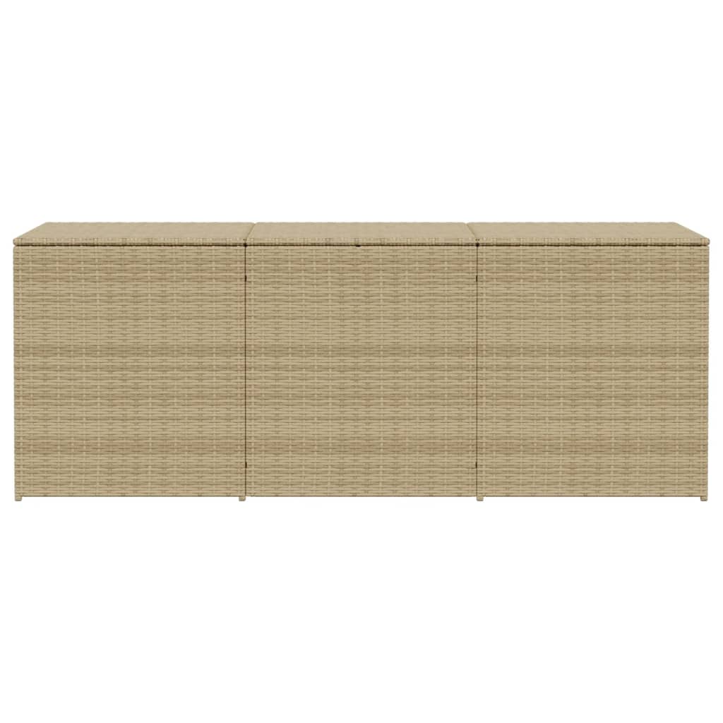 Poly Rattan Gartentruhe Auflagenbox Kissenbox Gartenbox Aufbewahrungsbox Truhe - Bild 38 von 95