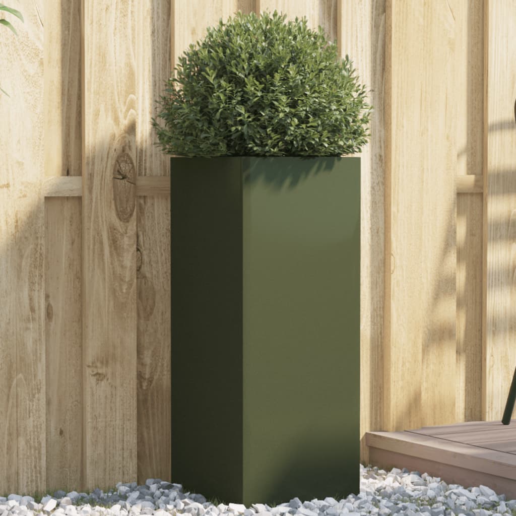 Metall Pflanzkübel Blumenkasten Hochbeet Gemüsebeet Blumenbeet Stahl Beet Garten - Bild 58 von 93