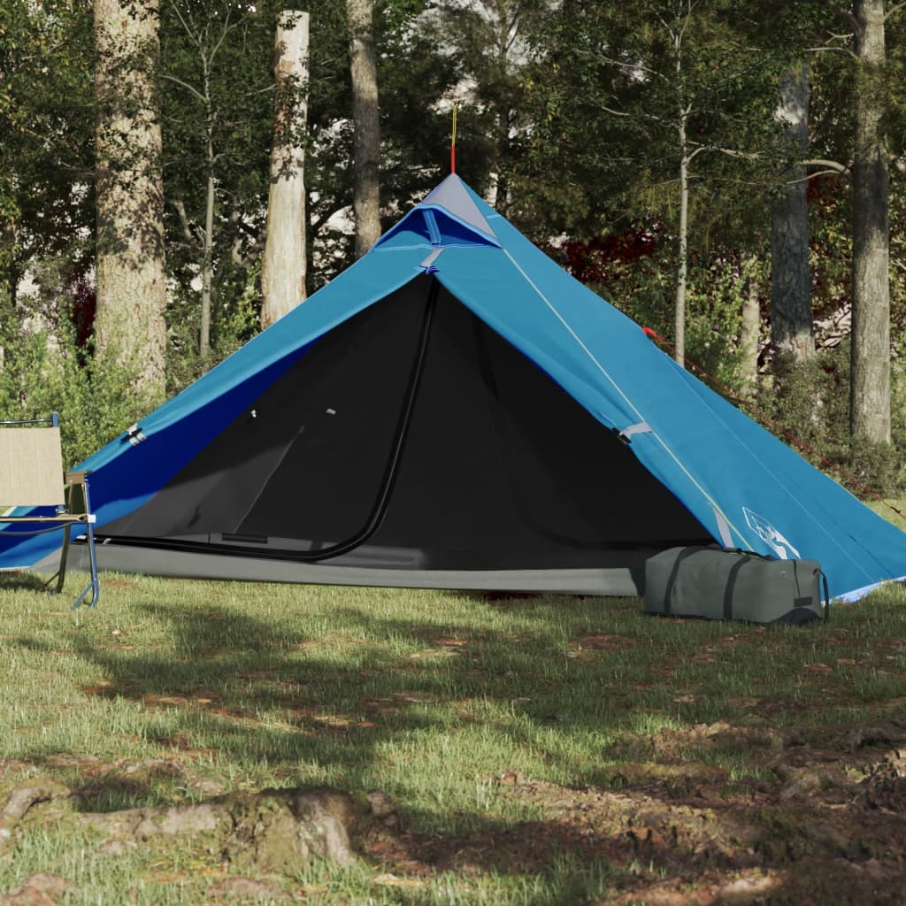 Tipi-Campingzelt 1 Person Kuppelzelt Wanderzelt Picknick Outdoor Wasserdicht - Bild 24 von 43