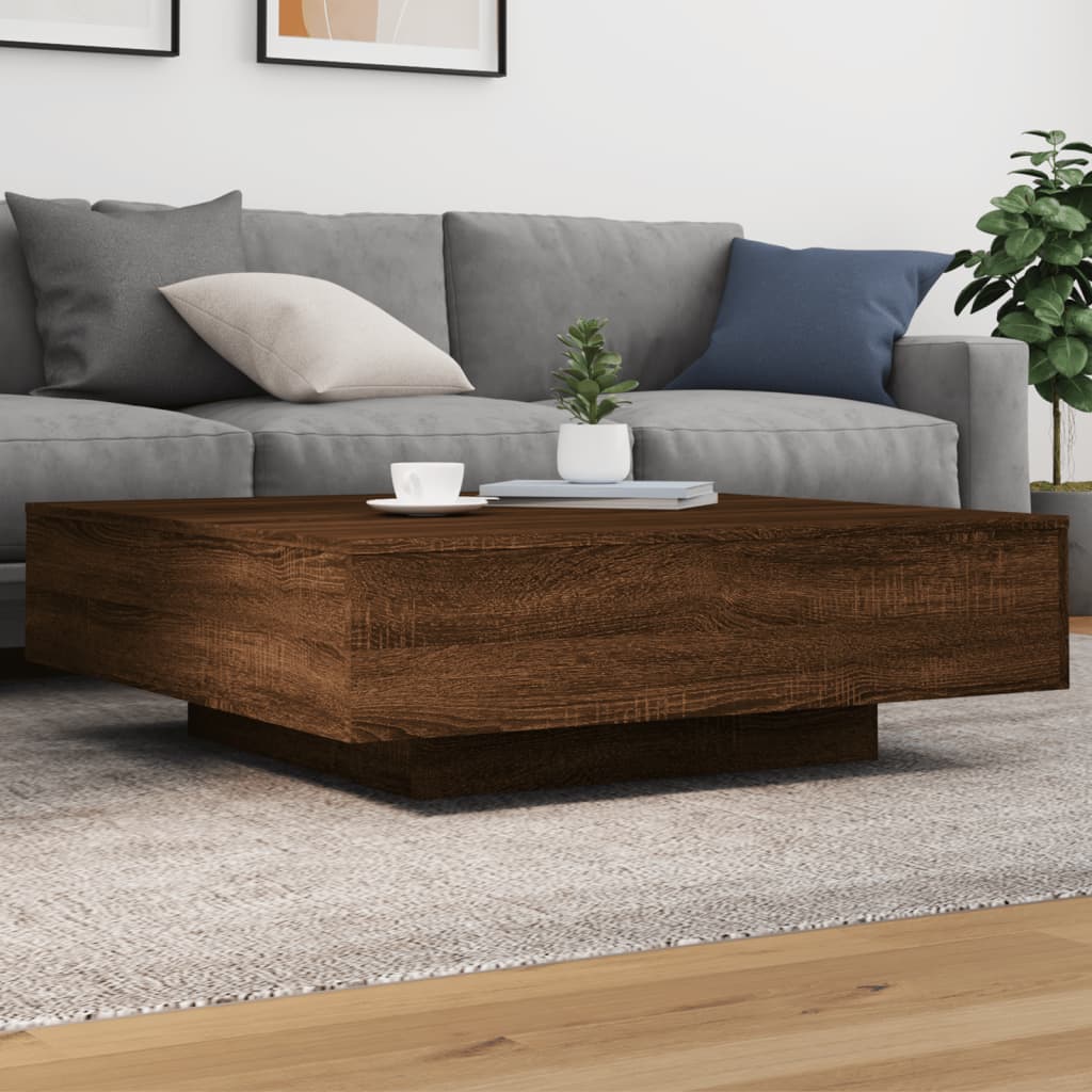 Couchtisch Wohnzimmertisch mit LED Beleuchtung Beistelltisch Stehtische - Bild 79 von 89